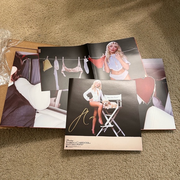 SIGNED Sabrina Carpenter Man’s Best Friend Vinyl - Picture 7 of 9